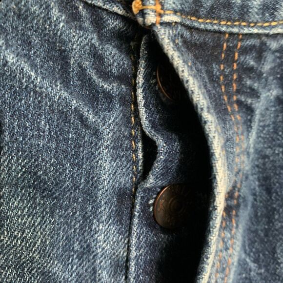 26X28 American Eagle Outfitter Original Straight Dark Wash Blue Jeans - Picture 6 of 16